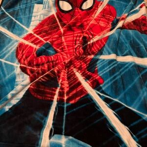Spider-Man Kids Blanket - Red and Blue